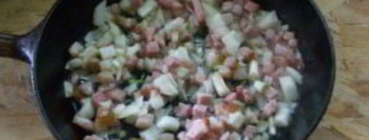 гороховый суп с копченым салом. Шаг 7