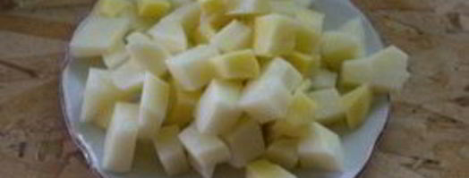 гороховый суп с копченым салом. Шаг 9