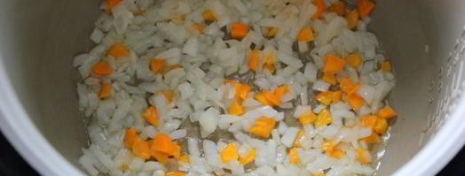 гороховый суп с копчеными ребрышками в мультиварке. Шаг 9