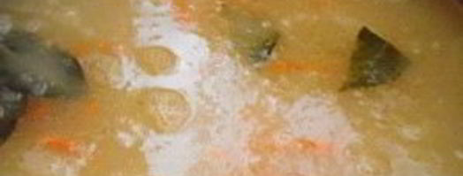 гороховый суп с копчеными ребрышками. Шаг 4