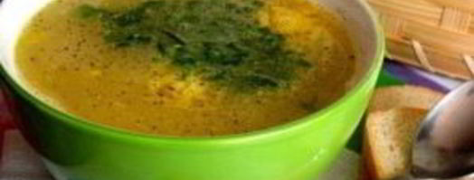 гороховый суп с копчеными ребрышками. Шаг 5