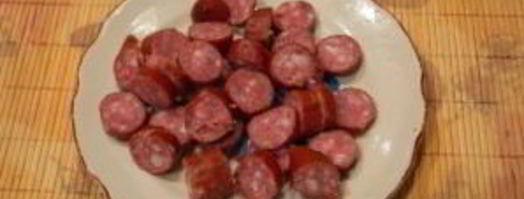 гороховый суп с охотничими колбасками. Шаг 4