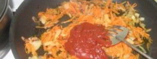 гороховый суп с томатной пастой. Шаг 7