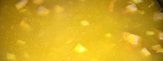 гороховый суп с варено-копченой рулькой. Шаг 9