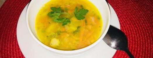 гороховый суп с варено-копченой рулькой. Шаг 10