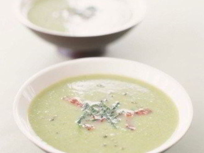 Рецепт горохового супа с ветчиной и петрушкой