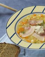 Гороховый суп со свининой по-скандинавски