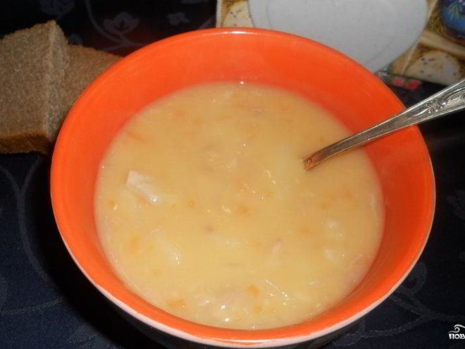 Рецепт горохового супа со свиными ребрышками