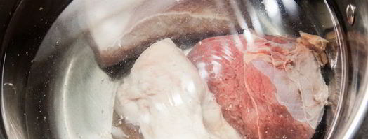 гороховый суп в буханке. Шаг 3