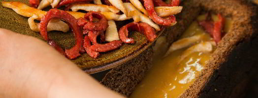 гороховый суп в буханке. Шаг 16