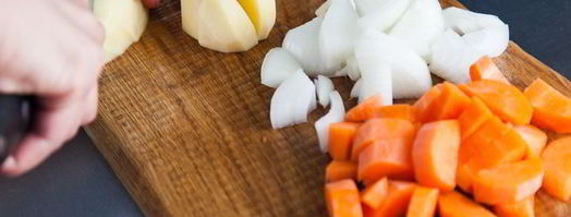 гороховый суп в буханке. Шаг 6