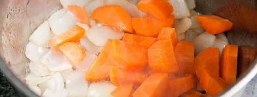 гороховый суп в буханке. Шаг 7