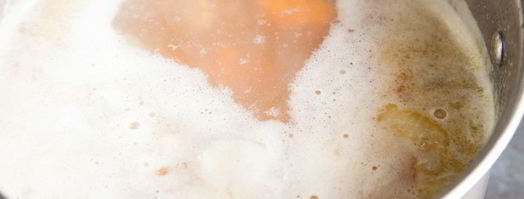 гороховый суп в буханке. Шаг 9