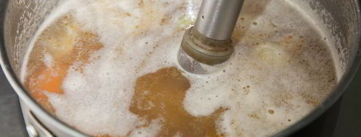 гороховый суп в буханке. Шаг 10