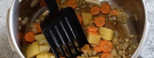 гороховый суп в скороварке. Шаг 11