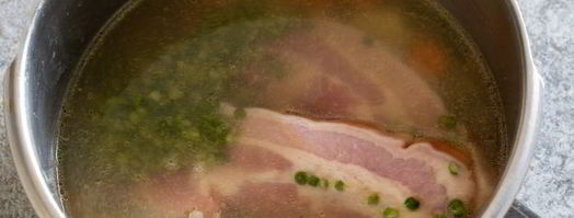 гороховый суп в скороварке. Шаг 13