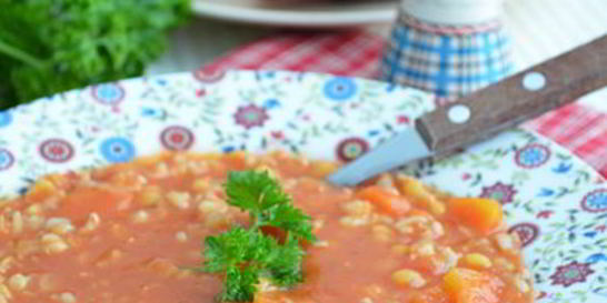 Гороховый суп, запеченный в духовке