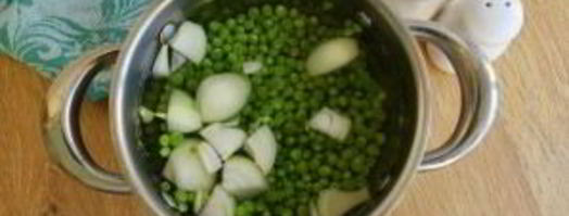 суп из зеленого гороха. Шаг 4