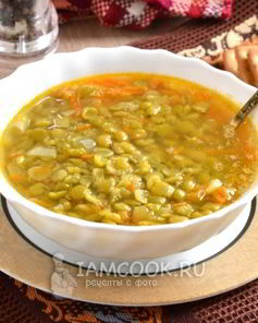 Вегетарианский гороховый суп
