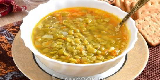 Вегетарианский гороховый суп