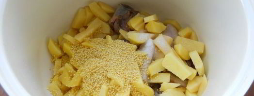 капустняк со свининой и маринованной капустой в мультиварке. Шаг 3