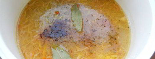 капустняк со свининой и маринованной капустой в мультиварке. Шаг 6