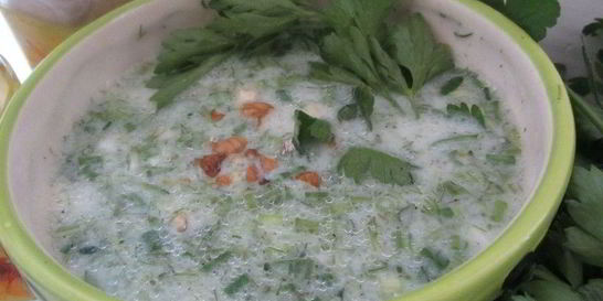 Болгарский холодный суп Таратор