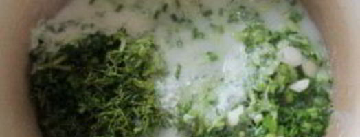 болгарский холодный суп таратор. Шаг 5