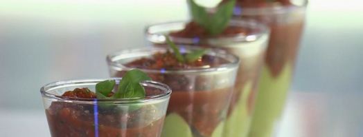 двойной холодный суп. Шаг 4