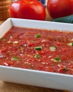 Гаспачо томатный холодный суп классический