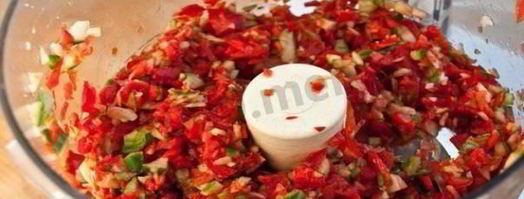 гаспачо томатный холодный суп классический. Шаг 6