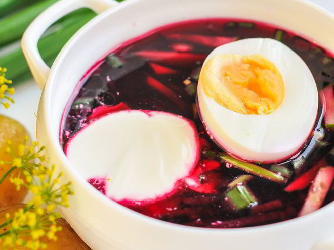 Рецепт холодника на свекольном отваре