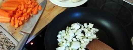 холодный крем-суп с морковью и йогуртом. Шаг 3