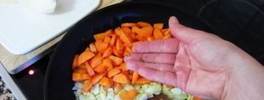 холодный крем-суп с морковью и йогуртом. Шаг 4