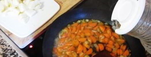 холодный крем-суп с морковью и йогуртом. Шаг 5