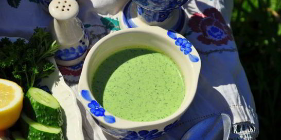 Холодный огуречный суп Таратор