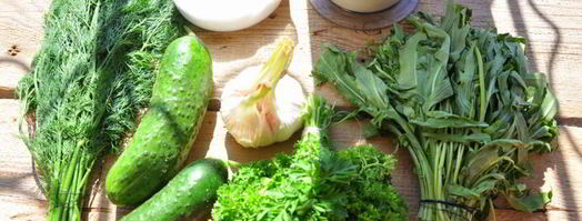 холодный огуречный суп таратор. Шаг 3