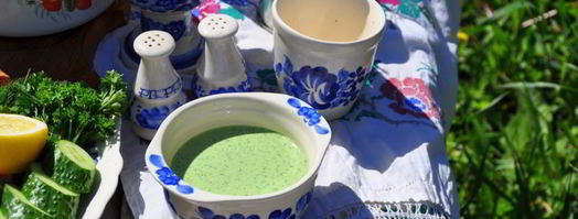 холодный огуречный суп таратор. Шаг 5