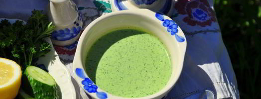 холодный огуречный суп таратор. Шаг 6