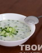 Холодный огуречный суп