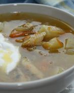 Холодный рыбный суп