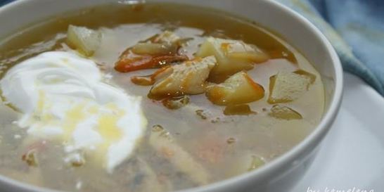 Холодный рыбный суп