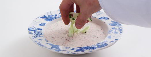 холодный суп из редиски и молока. Шаг 3