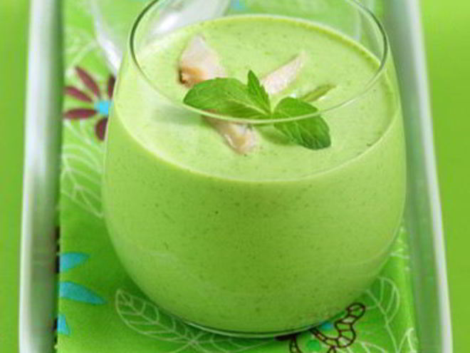 Рецепт холодного супа из сельдерея с яблоками