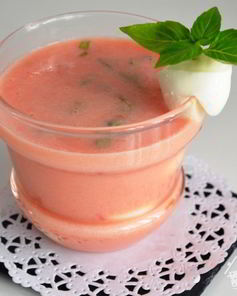 Холодный суп Капрезе