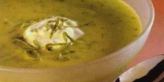 Холодный суп-пюре из авокадо