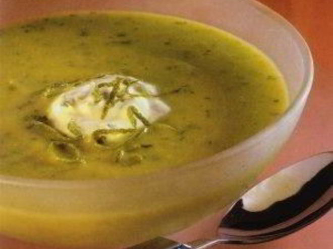 Рецепт холодного супа-пюре из авокадо