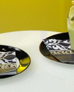 Холодный суп-пюре из спаржи и авокадо