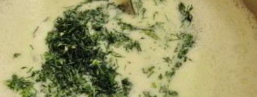 холодный суп с огурцом. Шаг 7