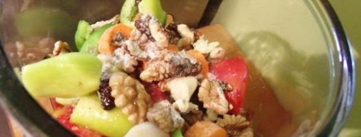 холодный томатный суп с грецкими орехами. Шаг 4